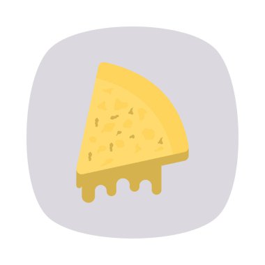 pizza dilimi lokanta vektör çizim 