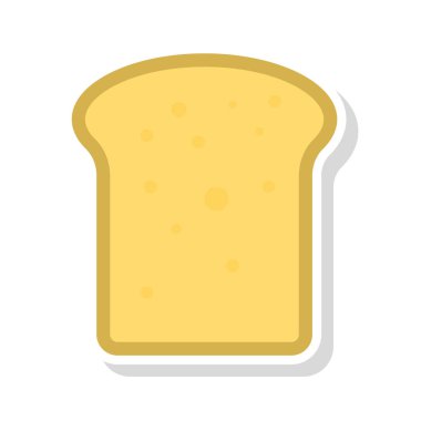 dilim ekmek vektör çizim ekmek 