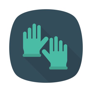 eldiven El Emanet vektör çizim 