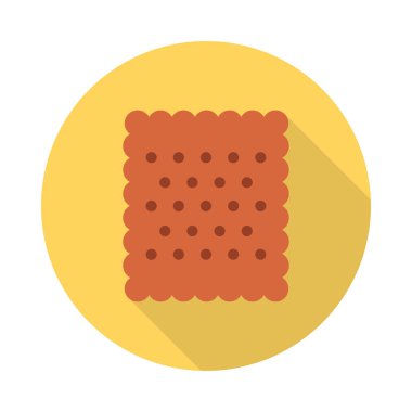 Bisküvi Kurabiye tatlı vektör çizim 