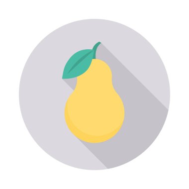 Armut meyve gıda vektör çizim 