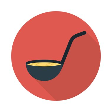 Kepçe kaşık mutfak vektör çizim 