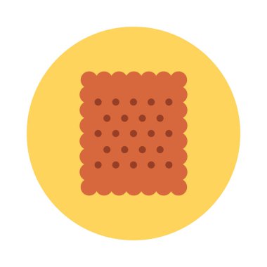 Bisküvi Kurabiye tatlı vektör çizim 