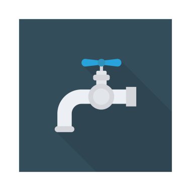 Renk enerji düz vektör simgesi