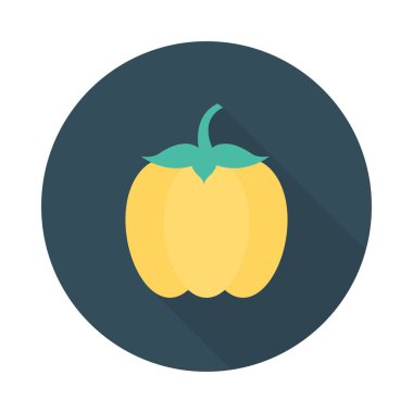 kırmızı biber sebze kırmızı biber vektör çizim 