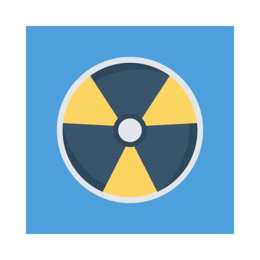 Enerji düz vektör simgesi