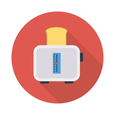 tost ekmeği dilim vektör çizim 