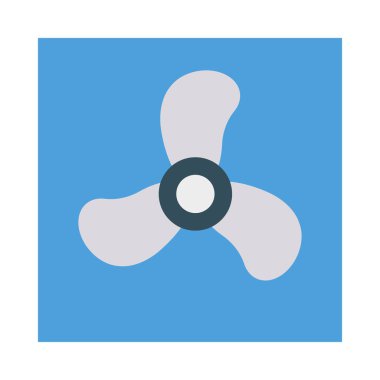 Enerji düz vektör simgesi