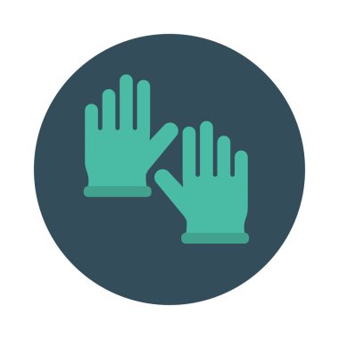 Enerji düz vektör simgesi