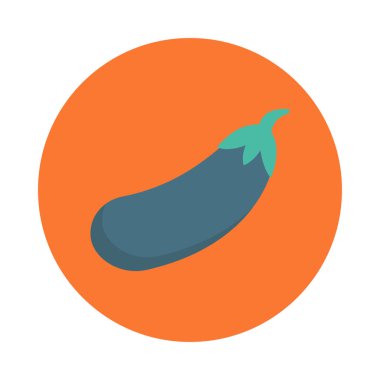 Patlıcan sebze gıda vektör çizim 