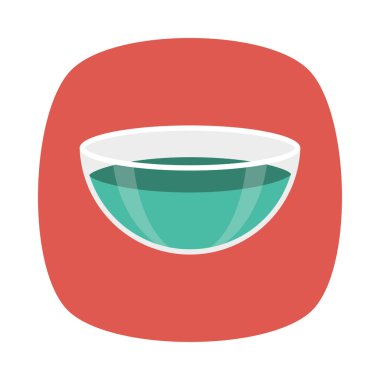 kase çorba yemek vektör çizim 