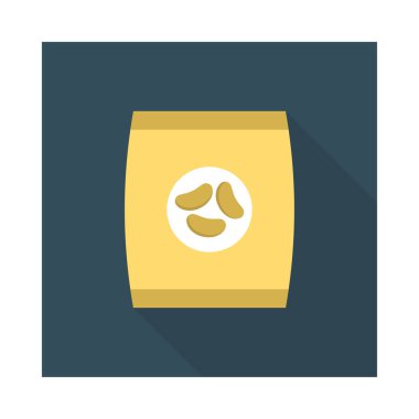 cips paketi vektör çizim snack 