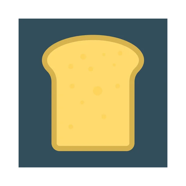 Dilim Ekmek Vektör Çizim Ekmek — Stok Vektör