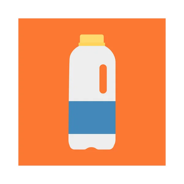 Water Bottle Drink Vector Illustration — Stock Vector