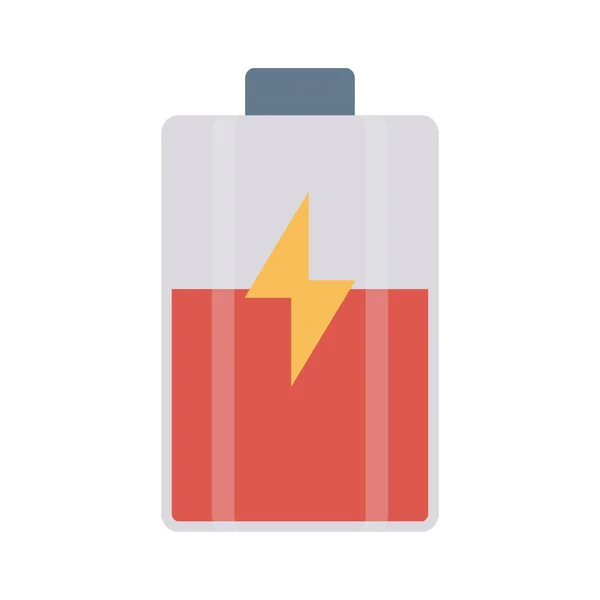 Icono Vector Plano Energía Color — Vector de stock