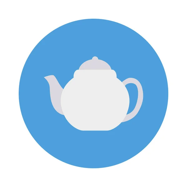 Kettle Tea Teapot Vector Illustration — Stock Vector