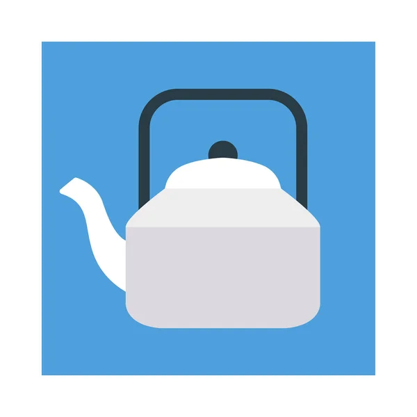 Teapot Tea Kettle Vector Illustration — Stock Vector