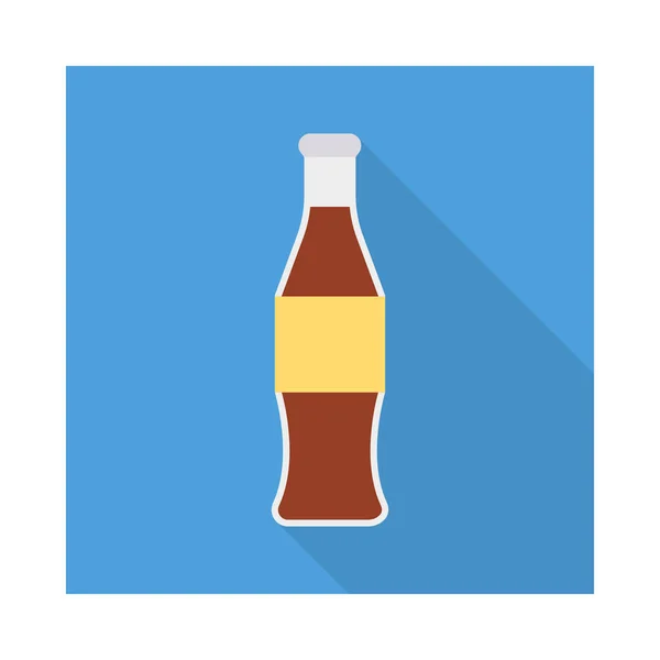 Векторная Иллюстрация Бутылки Холодного Напитка — стоковый вектор