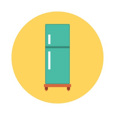 buzdolabı derin dondurucu buzdolabı vektör çizim 