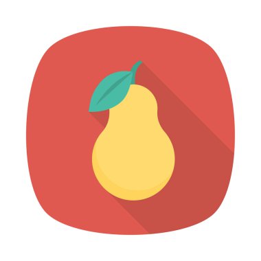 Armut meyve gıda vektör çizim 