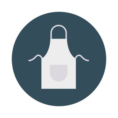 önlük pişirme bez vektör çizim 