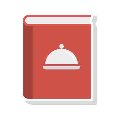 tarifi kitap pişirme vektör Illustration 