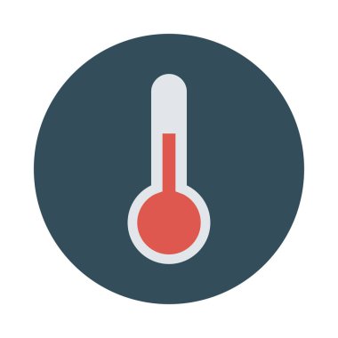 Enerji düz vektör simgesi