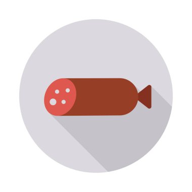 sosis sıcak köpek gıda vektör çizim 