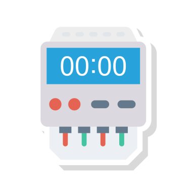 güç devre tel vektör çizim 