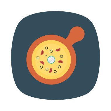 pizza dilimi lokanta vektör çizim 