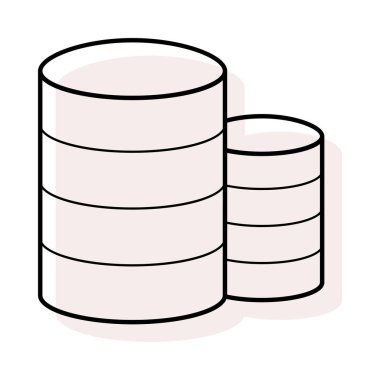 Siyah Cuma renk vektör simgesi