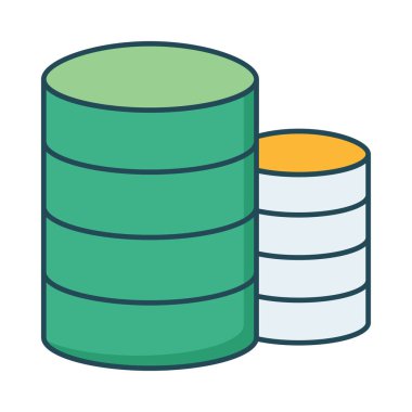 Siyah Cuma renk vektör simgesi