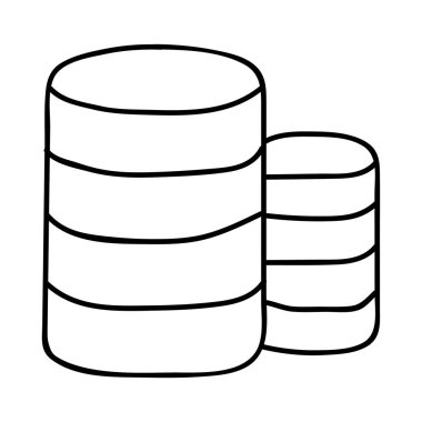 Siyah Cuma renk vektör simgesi