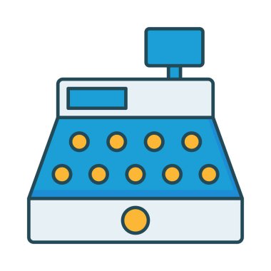 Siyah Cuma renk vektör simgesi