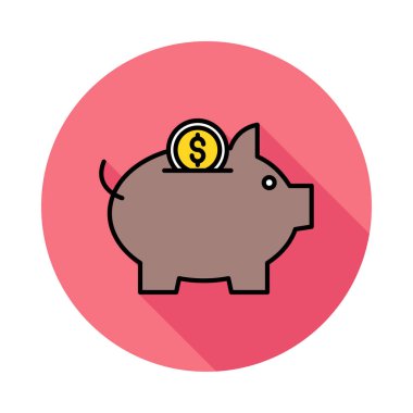 Siyah Cuma renk vektör simgesi