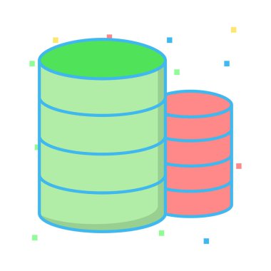 Siyah Cuma renk vektör simgesi