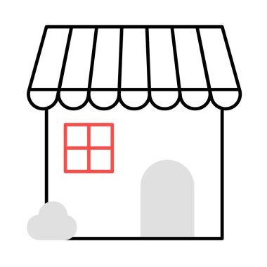 Siyah Cuma renk vektör simgesi