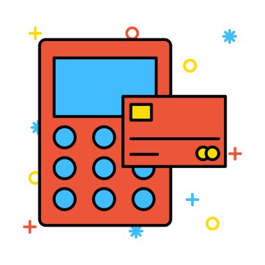 Siyah Cuma renk vektör simgesi