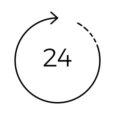 Siyah Cuma renk vektör simgesi