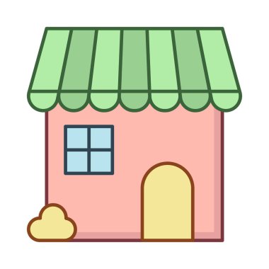 Siyah Cuma renk vektör simgesi