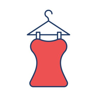 Web Black Friday renk düz vektör simgesi