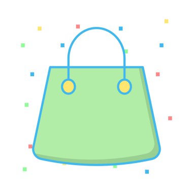 Web Black Friday renk düz vektör simgesi