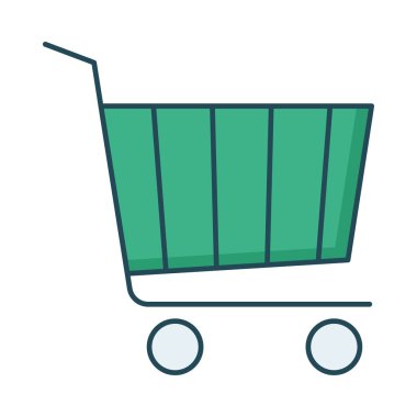 Web Black Friday renk düz vektör simgesi