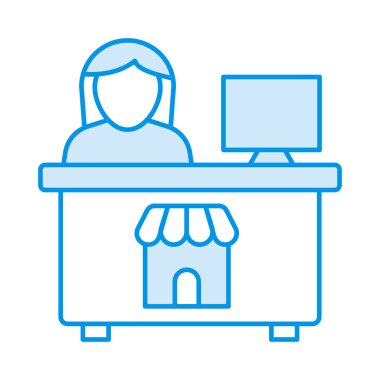 Web Black Friday renk düz vektör simgesi