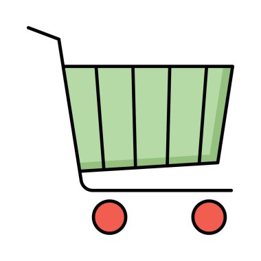 Web Black Friday renk düz vektör simgesi