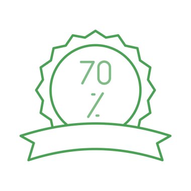 Düz siyah Cuma renk vektör simgesi