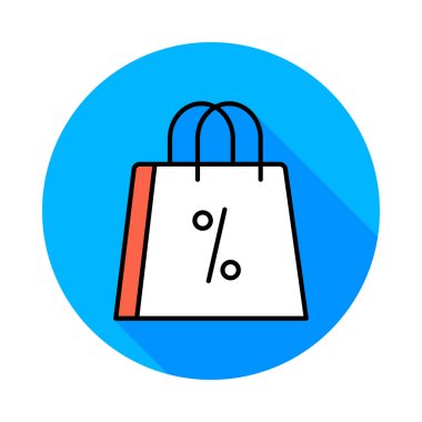 Düz siyah Cuma renk vektör simgesi