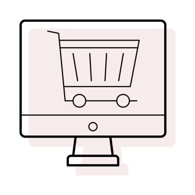 Düz siyah Cuma renk vektör simgesi