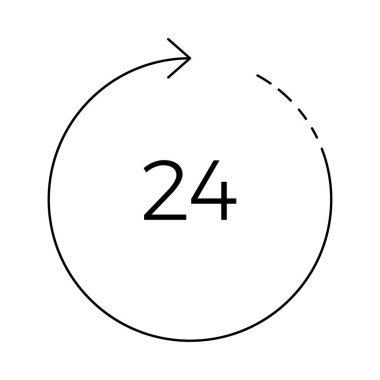 Düz siyah Cuma renk vektör simgesi