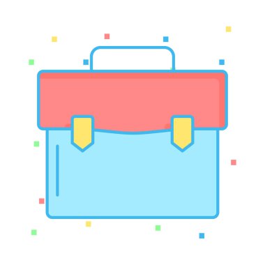 Düz siyah Cuma renk vektör simgesi